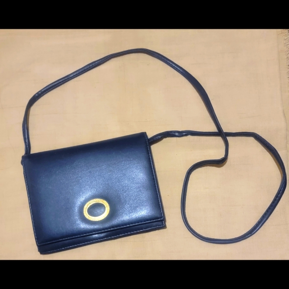 Vintage Navy Blue Purse